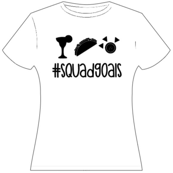 Tops - Custom-Made #SquadGoals T-Shirt